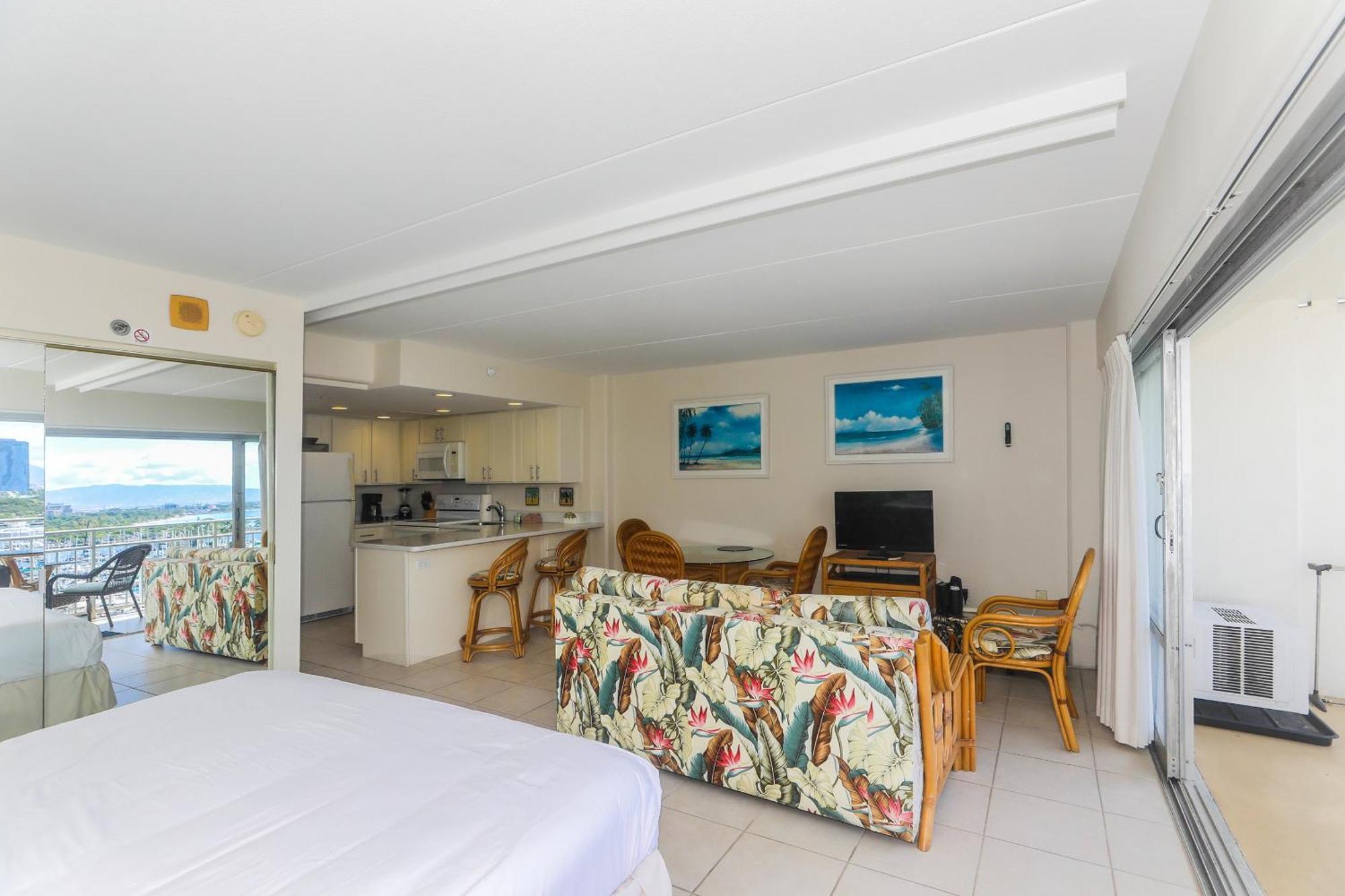 Ilikai Tower 931 Yacht Harbor View 1Br Apartment โฮโนลูลู ภายนอก รูปภาพ