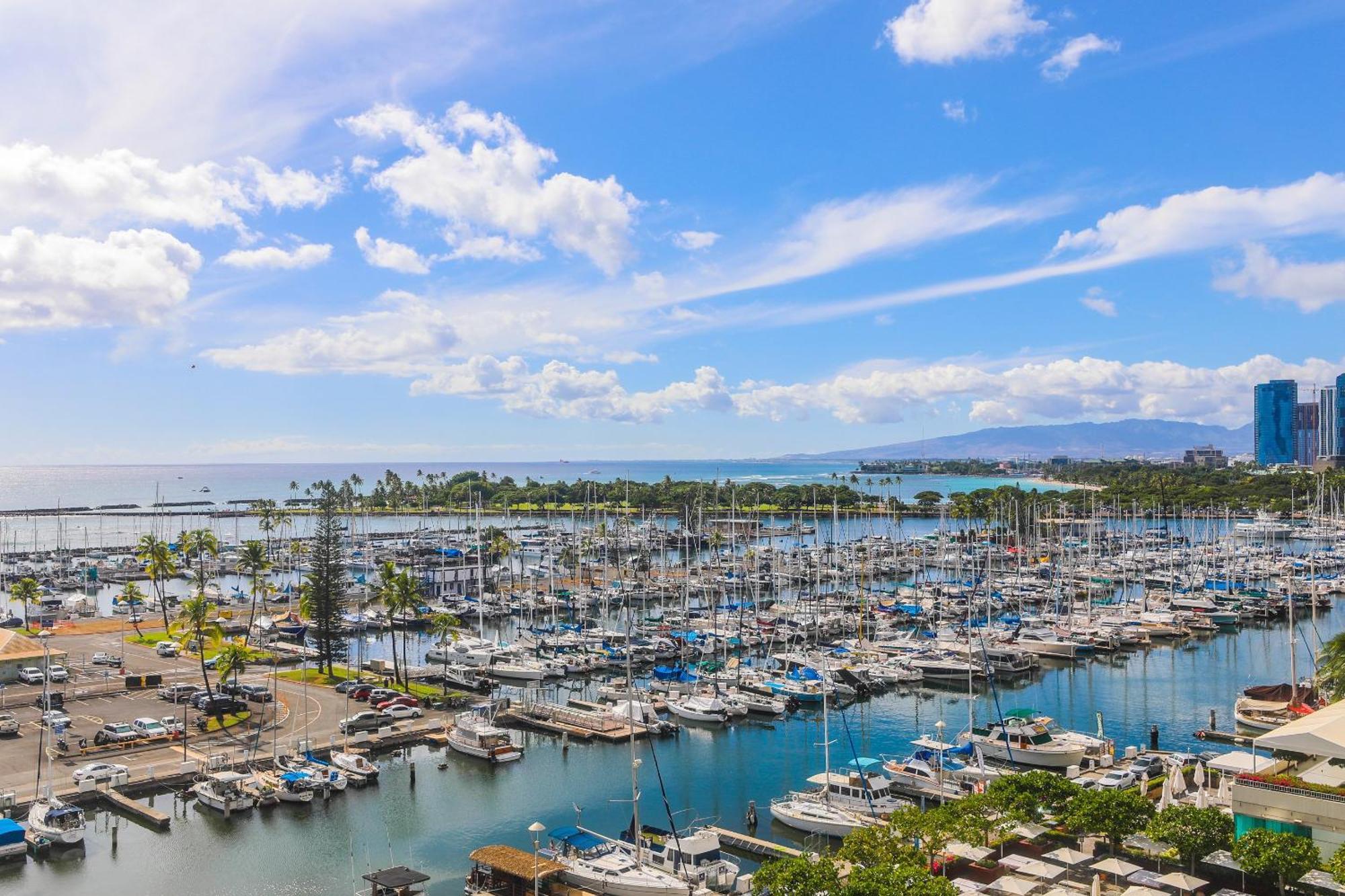 Ilikai Tower 931 Yacht Harbor View 1Br Apartment โฮโนลูลู ภายนอก รูปภาพ