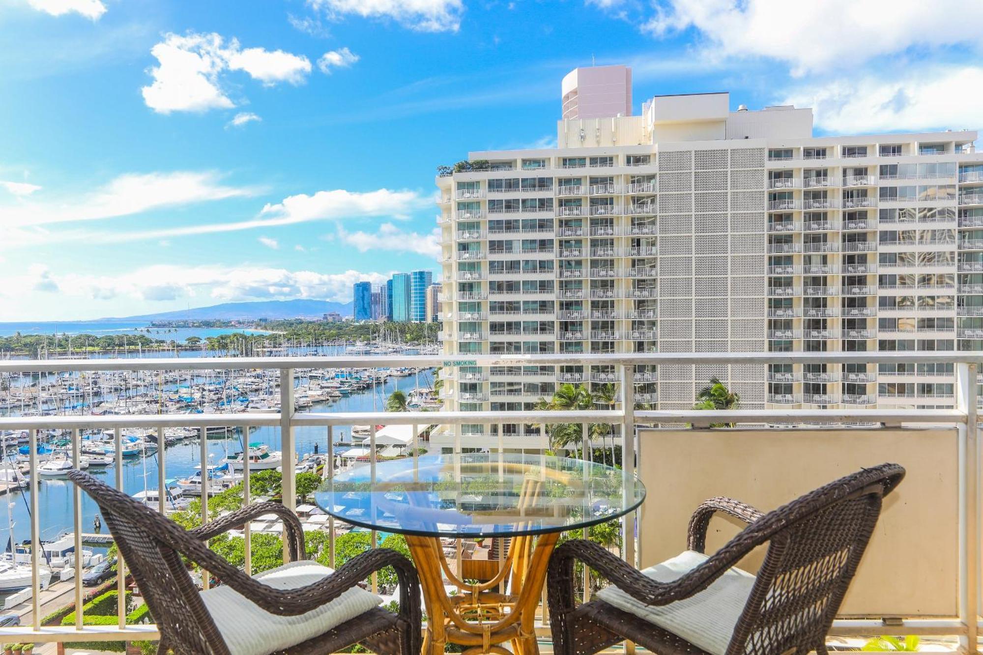 Ilikai Tower 931 Yacht Harbor View 1Br Apartment โฮโนลูลู ภายนอก รูปภาพ